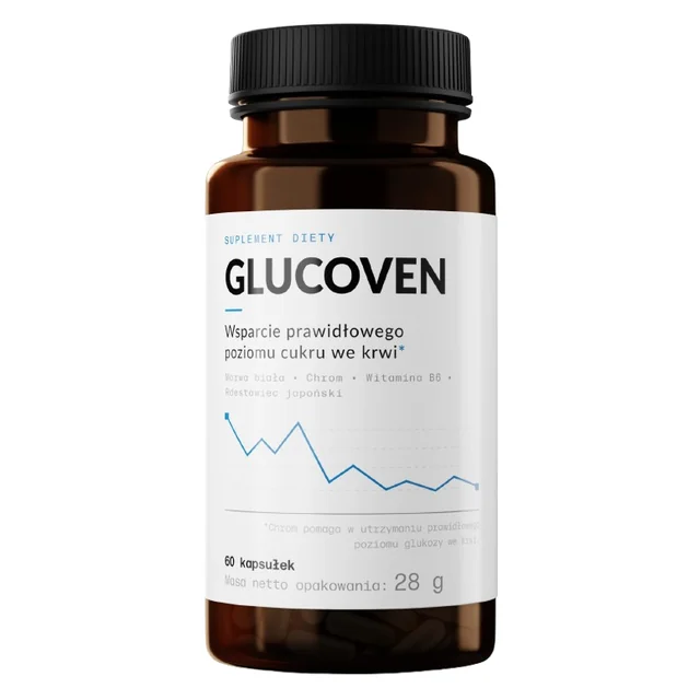 Glucoven: Kapsułki z Morwą Białą i Chromem