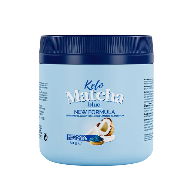 Keto Matcha Blue: Proszek Kokosowy